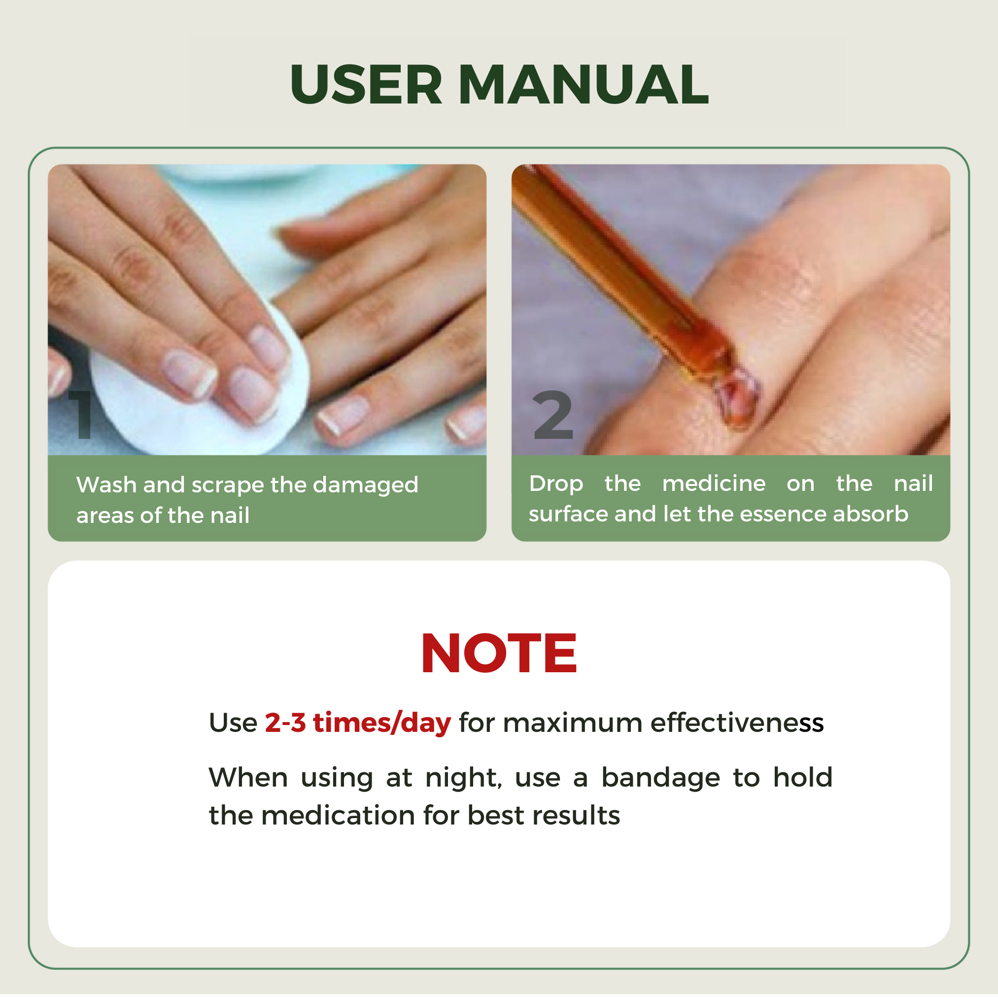 ABERA Nail Fungus Serum - Products to Duplicate