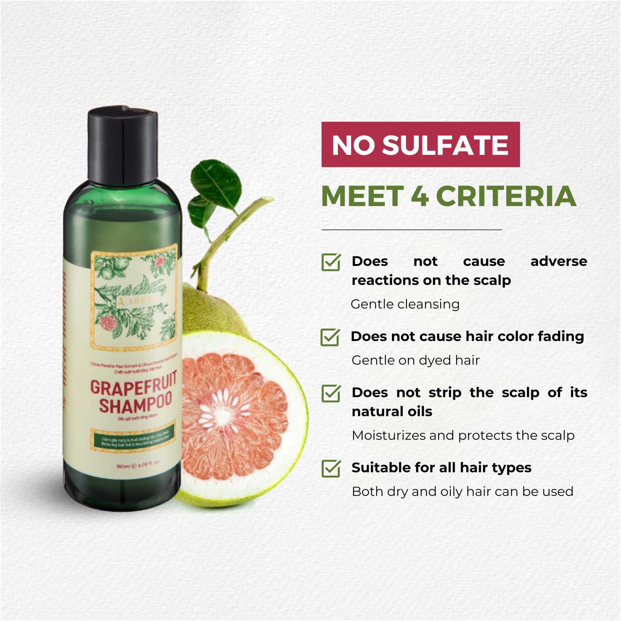 Abera Pink Grapefruit Shampoo - Product to Duplicate