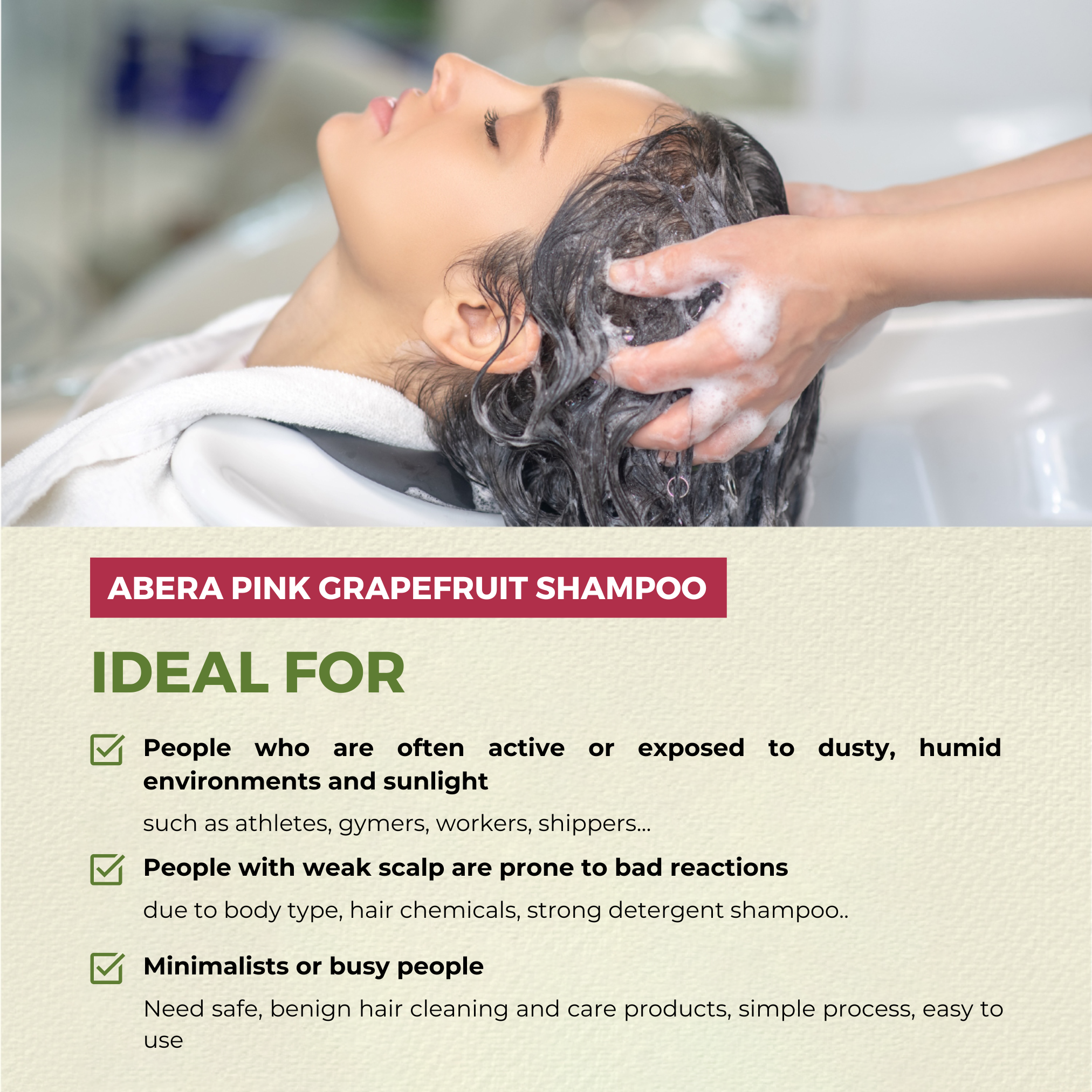 Abera Pink Grapefruit Shampoo - Product to Duplicate