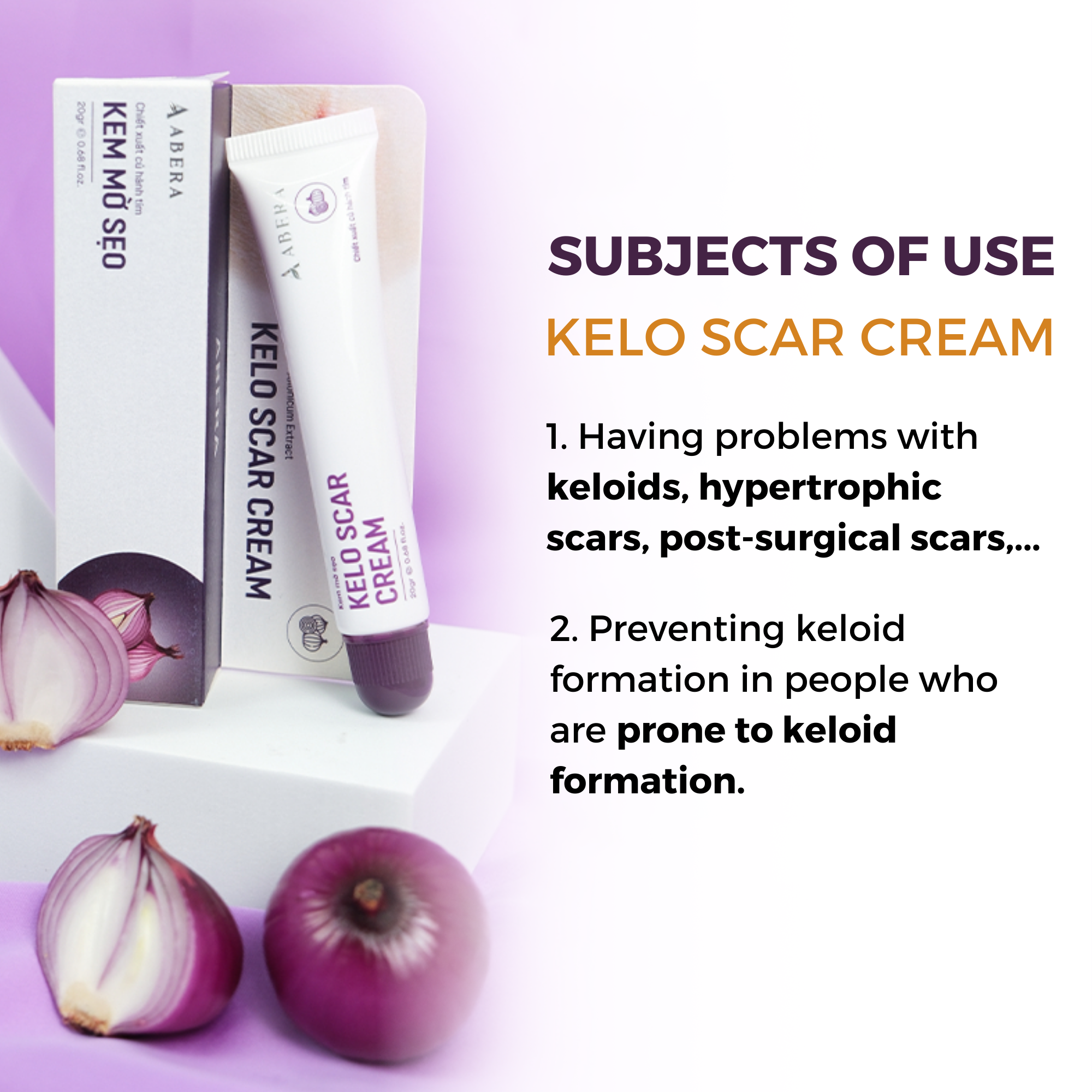 Abera Kelo Scar Cream - Authentic Product