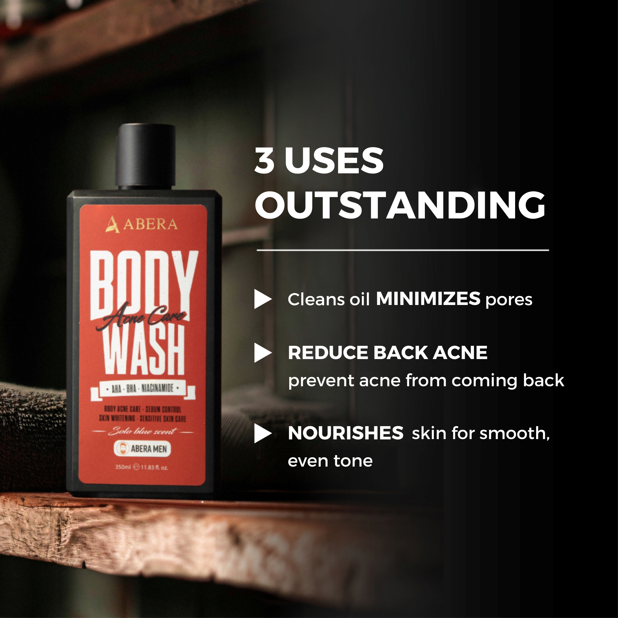 Abera Men Shower Gel - Product to Duplicates
